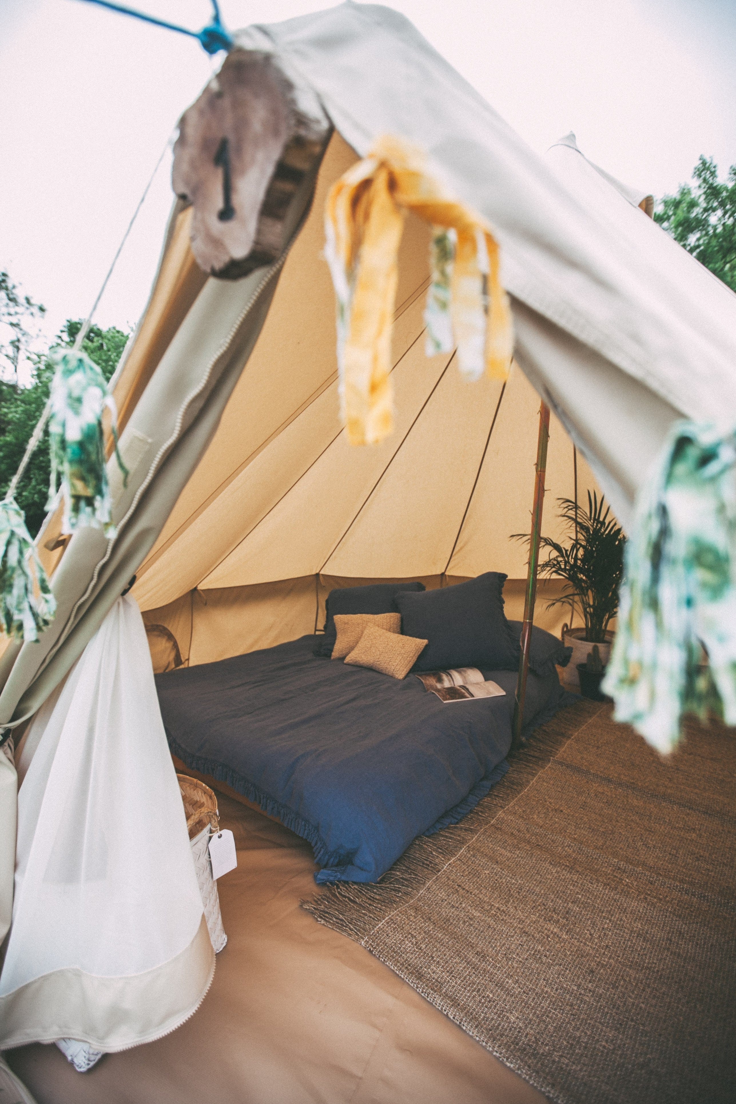 4m Bell Tent 285gsm 100% Natural Canvas - Image 13