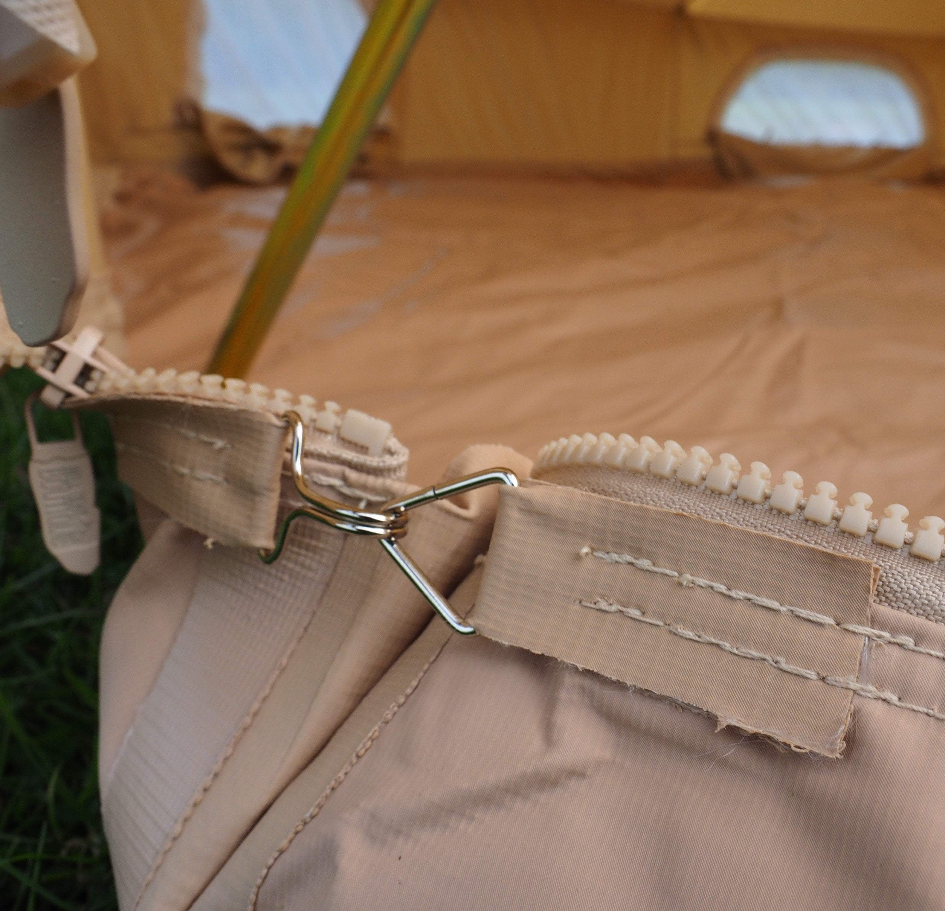 4m Bell Tent 'Summer Fete' 285gsm 100% Natural Canvas | StoveMate - Image 12