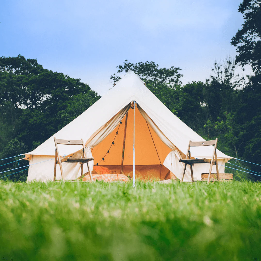4m Bell Tent 'Pro' 360gsm 100% Proban© Flame Resistant Canvas | StoveMate - Image 5