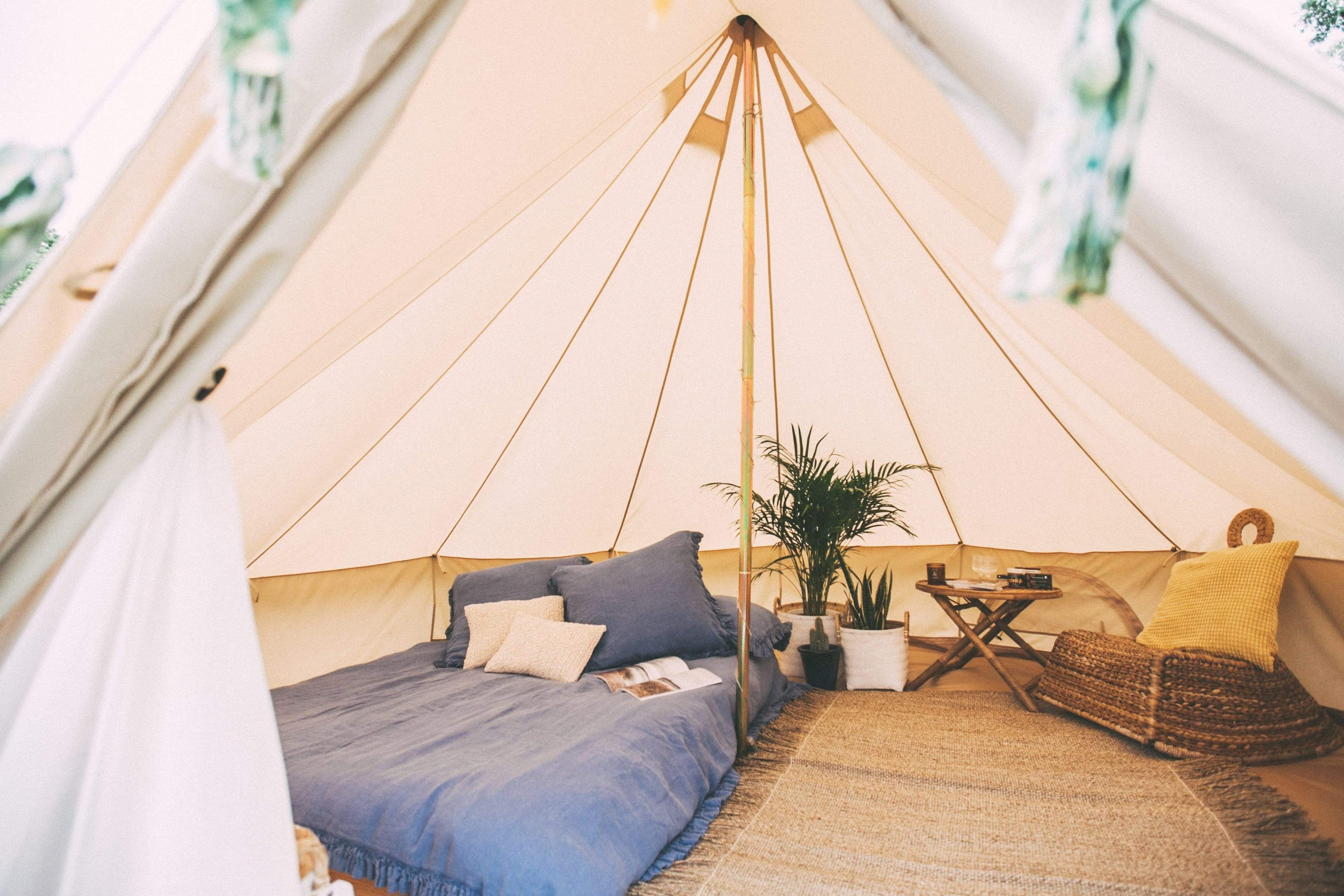 5m Bell Tent 'Pro' 360gsm 100% Proban© Flame Resistant Canvas - Image 5