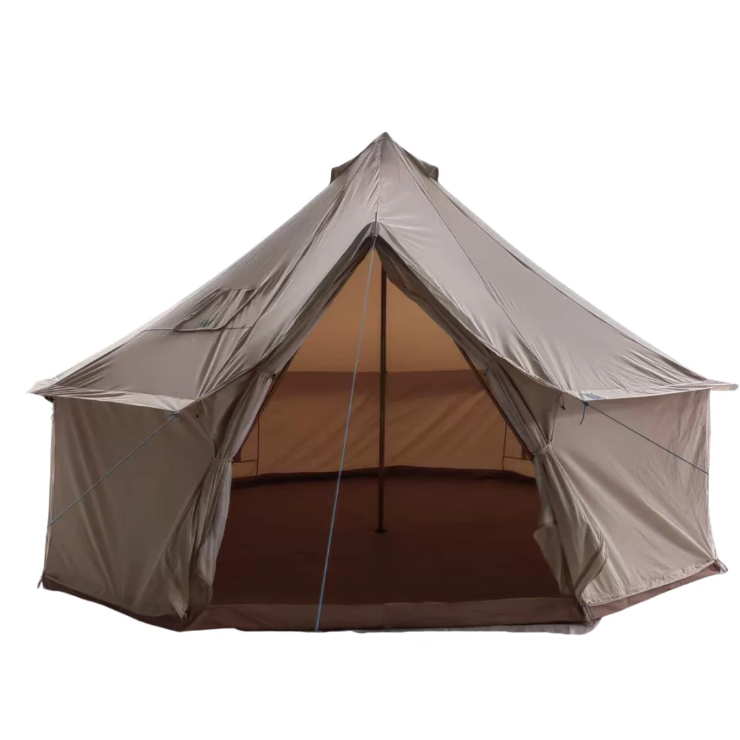 6m Bell Tent 285gsm 100% Natural Canvas | XL Walls & StoveMate - Image 4