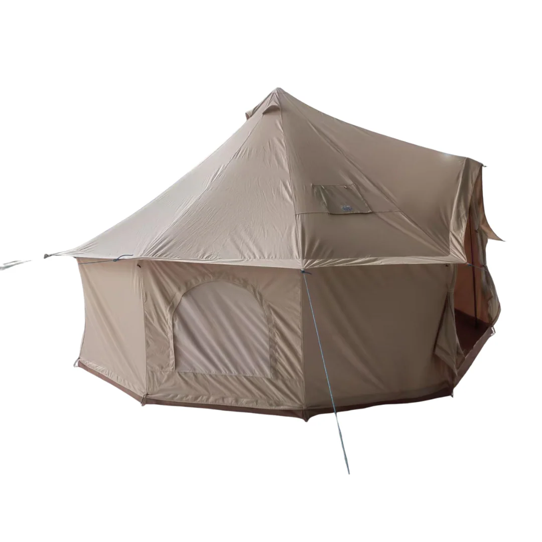 6m Bell Tent 285gsm 100% Natural Canvas | XL Walls & StoveMate - Image 7