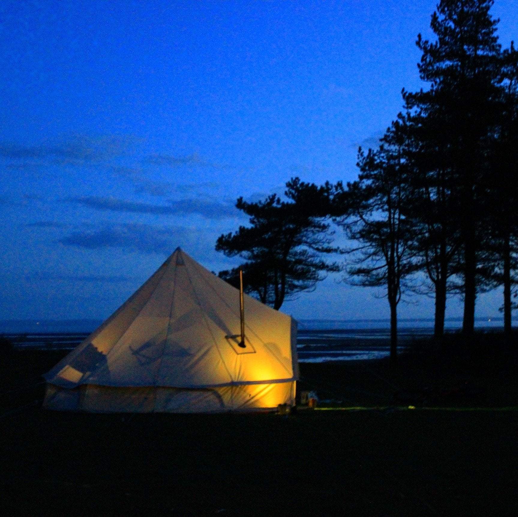 6m Bell Tent 'Pro' 360gsm 100% Proban© Flame Resistant Canvas | StoveMate - Image 3