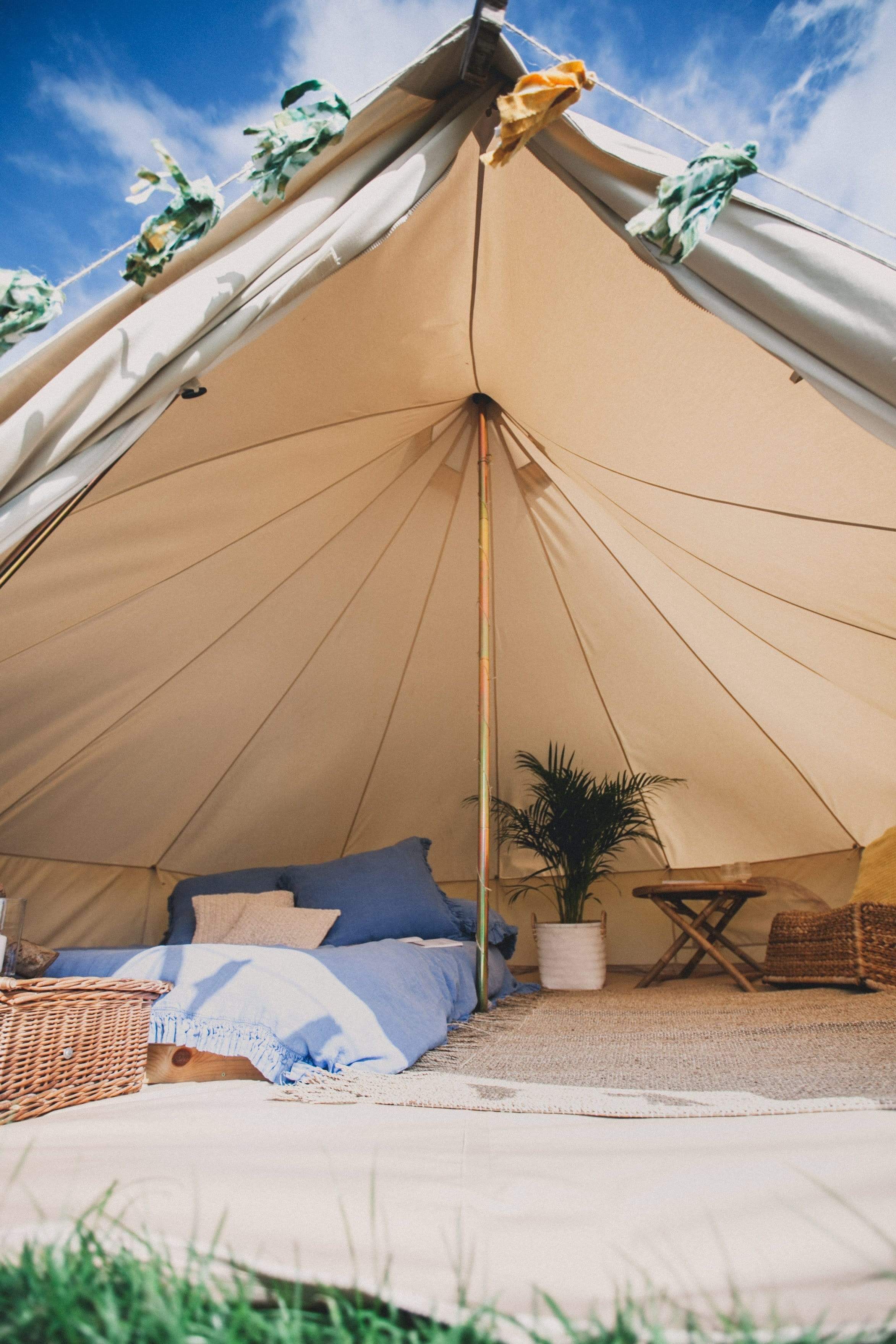 6m Bell Tent 200gsm 'Superlite' High Grade Polycotton Canvas - Image 6
