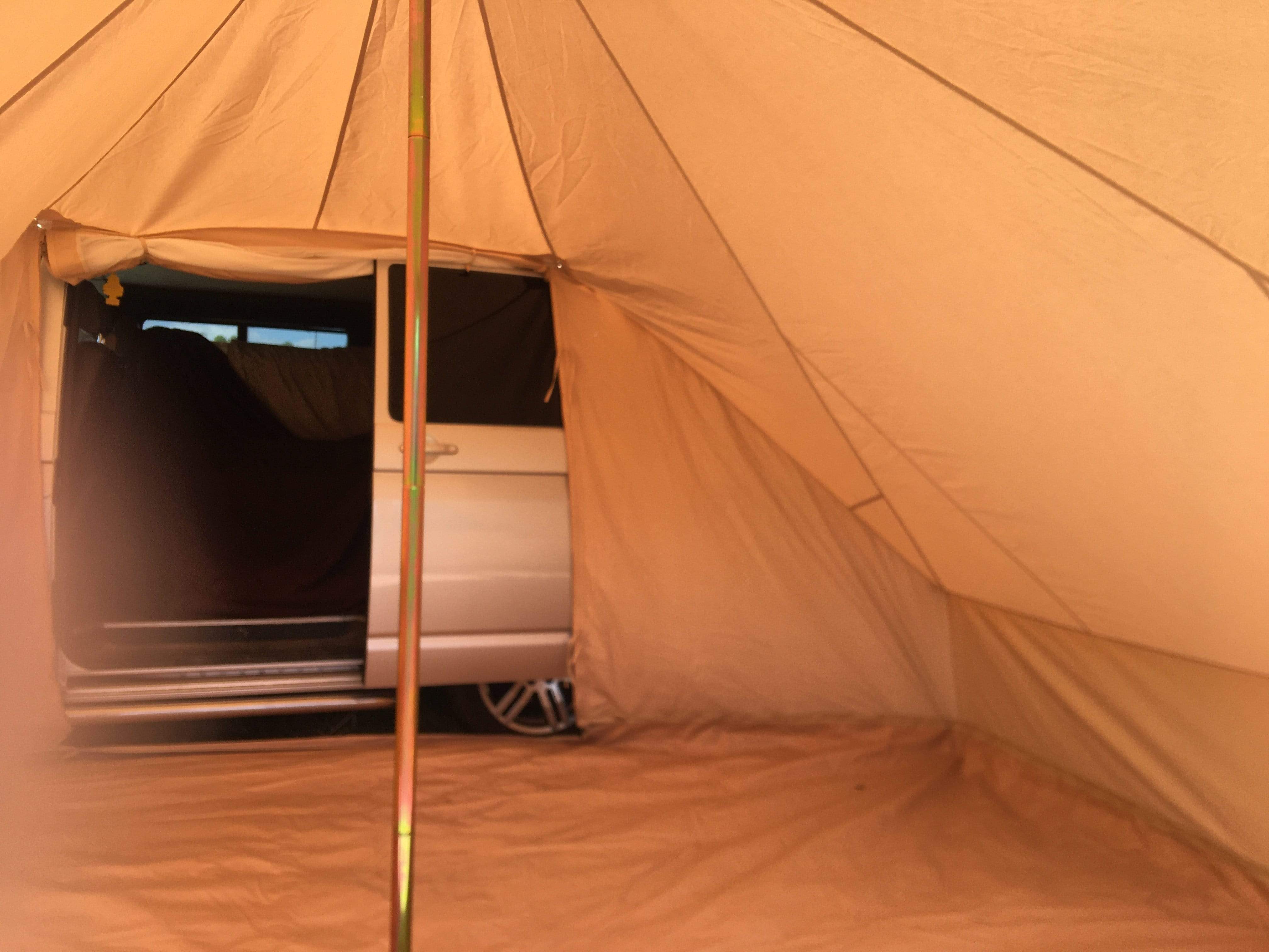 4.4m x 3m DubPod™ 'Roamer' 285gsm 100% Natural Canvas | Camper Awning & StoveMate - Image 19