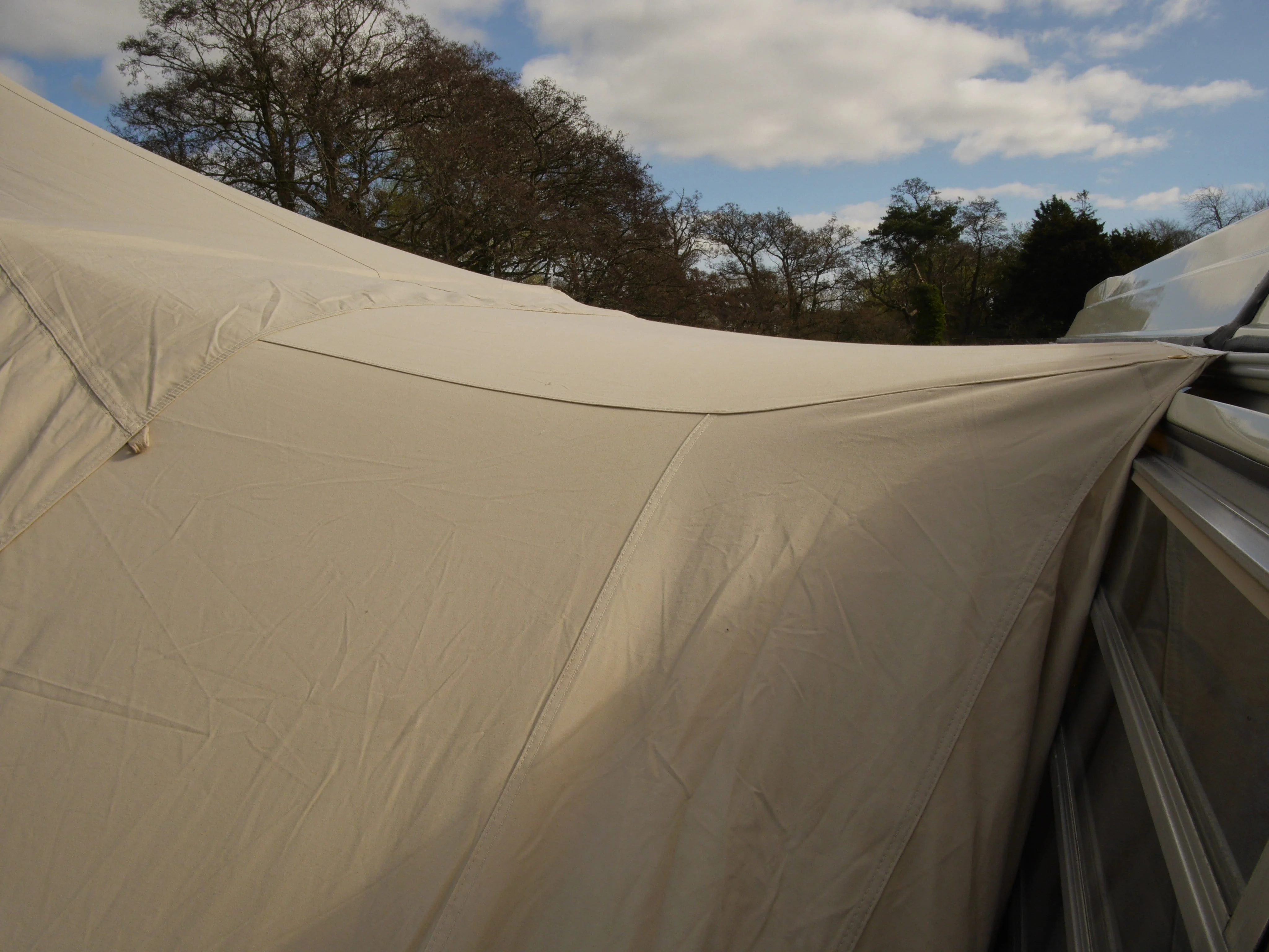5m x 4m DubPod™ 'Adventurer' 285gsm 100% Natural Canvas | Camper Awning & StoveMate - Image 22