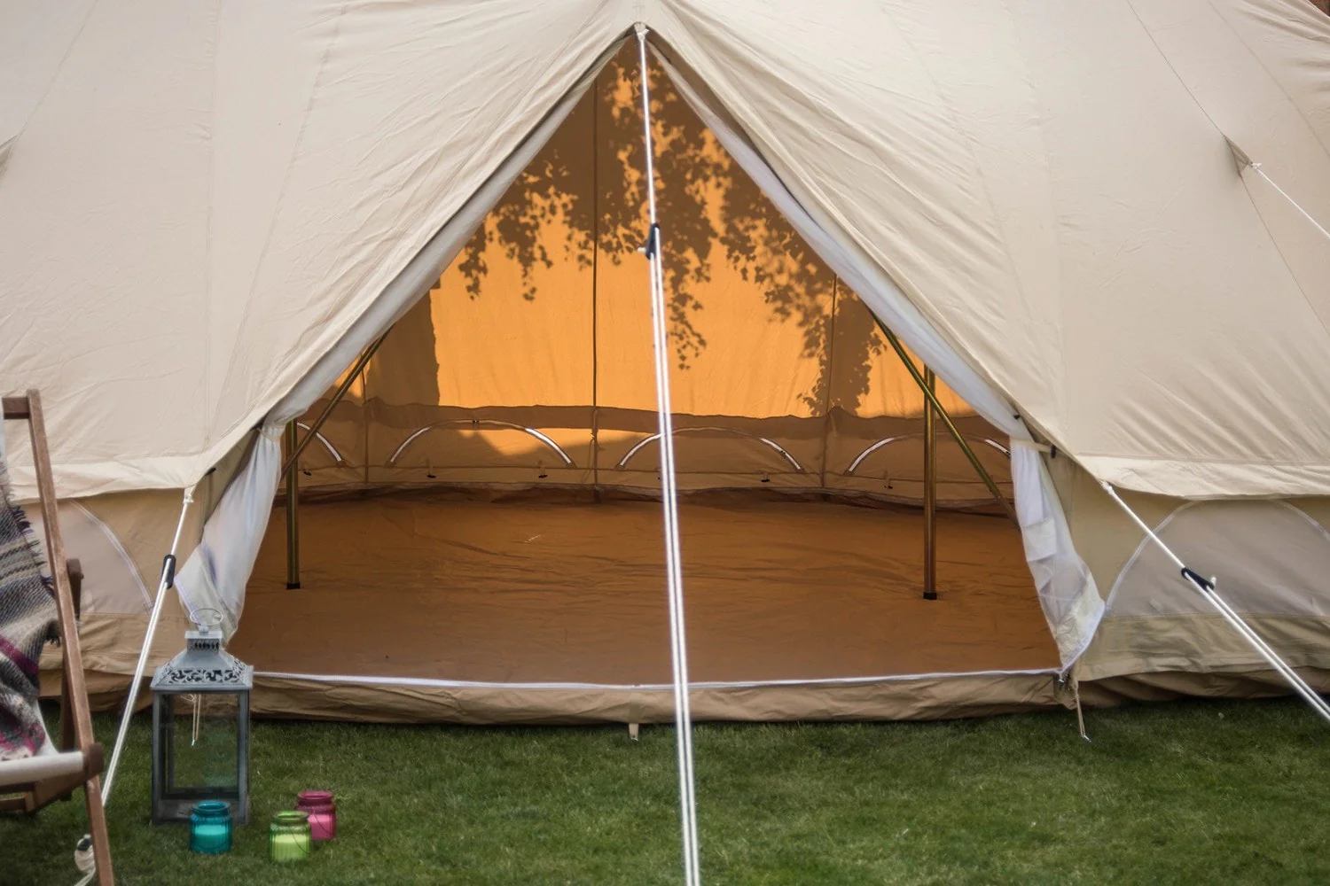 6m x 4m Emperor Tent 285gsm 100% Natural Canvas - Image 17