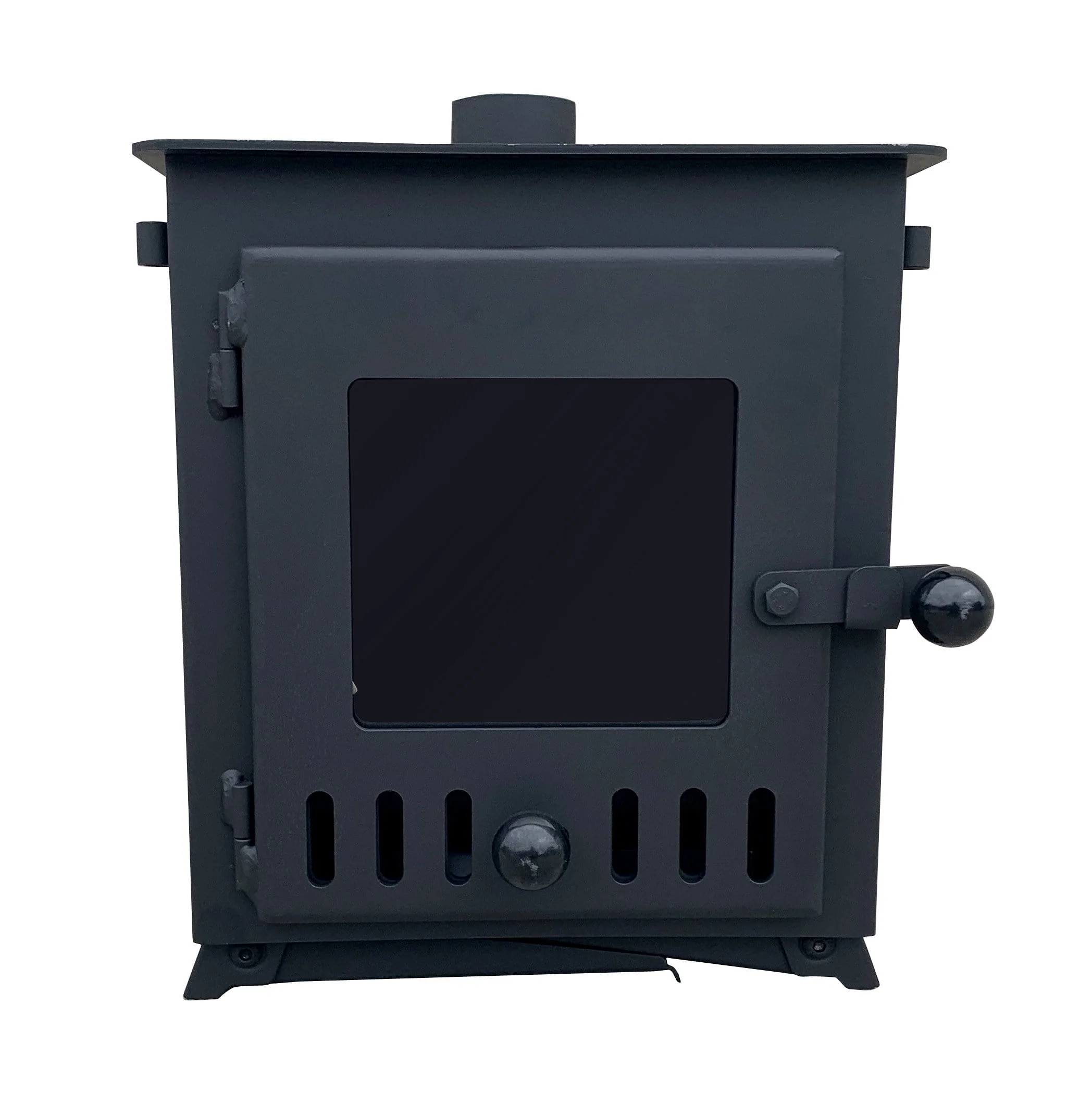 Outbacker® Firebox Vista Eco Burn Large Window Portable Tent Stove & Complete 2.68m Flue Kit | 3.5kw 12kg - Image 6