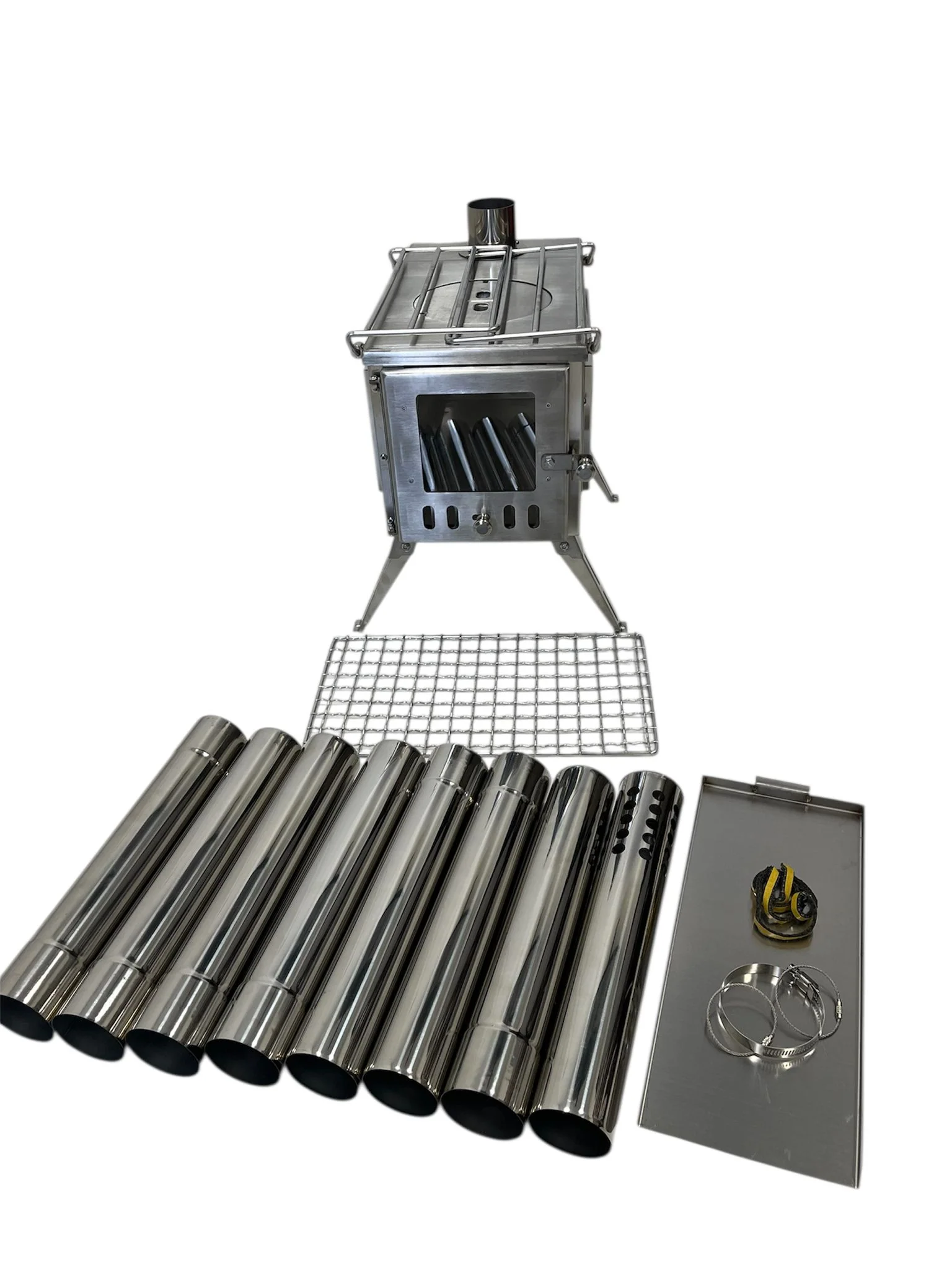 Outbacker® Firebox Flame Clear View Portable Tent Stove | 3.5kw 14kg - Image 11
