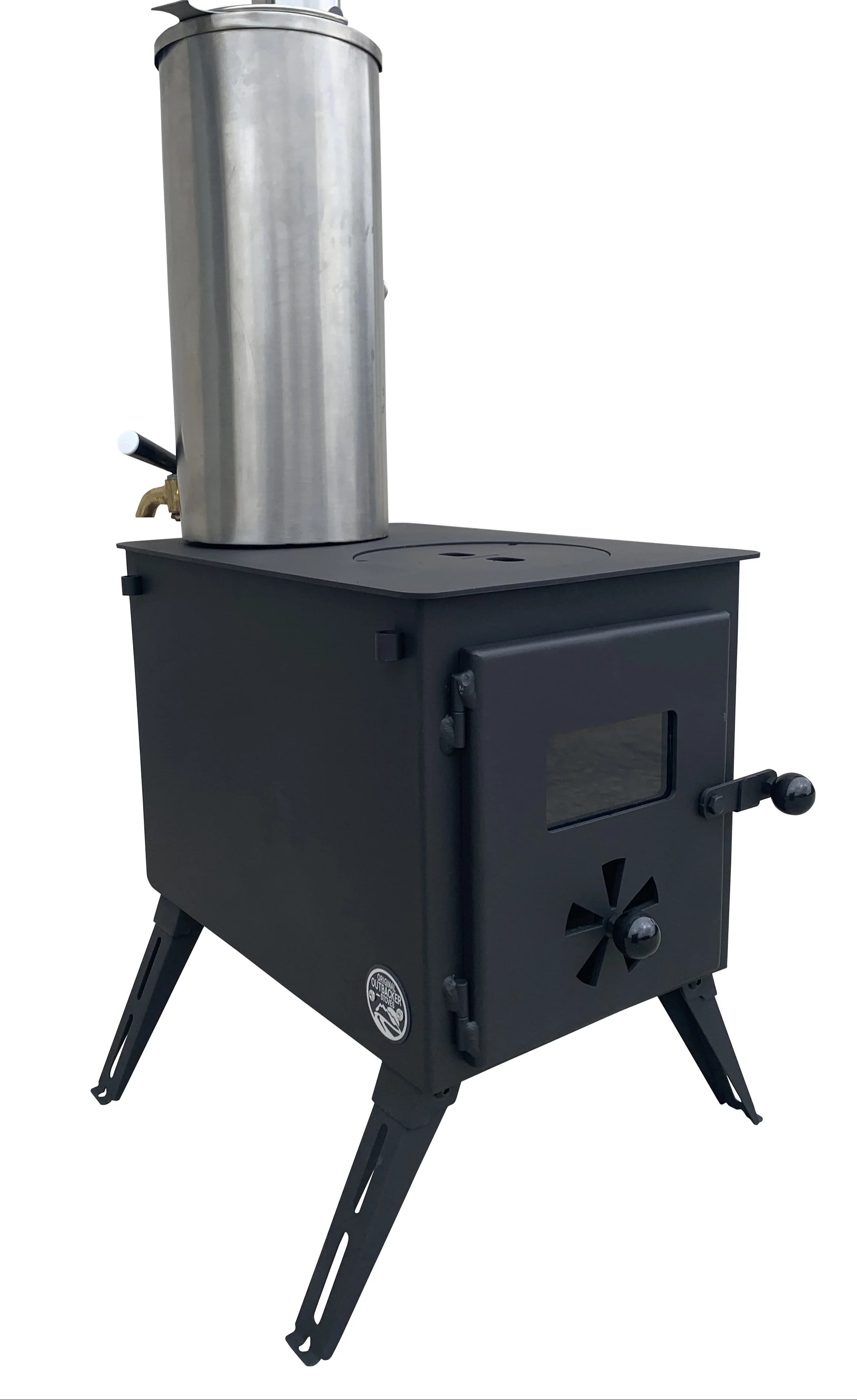 Outbacker® Firebox Portable Tent Stove & Complete 2.68m Flue Kit | 3.5kw 12kg - Image 13