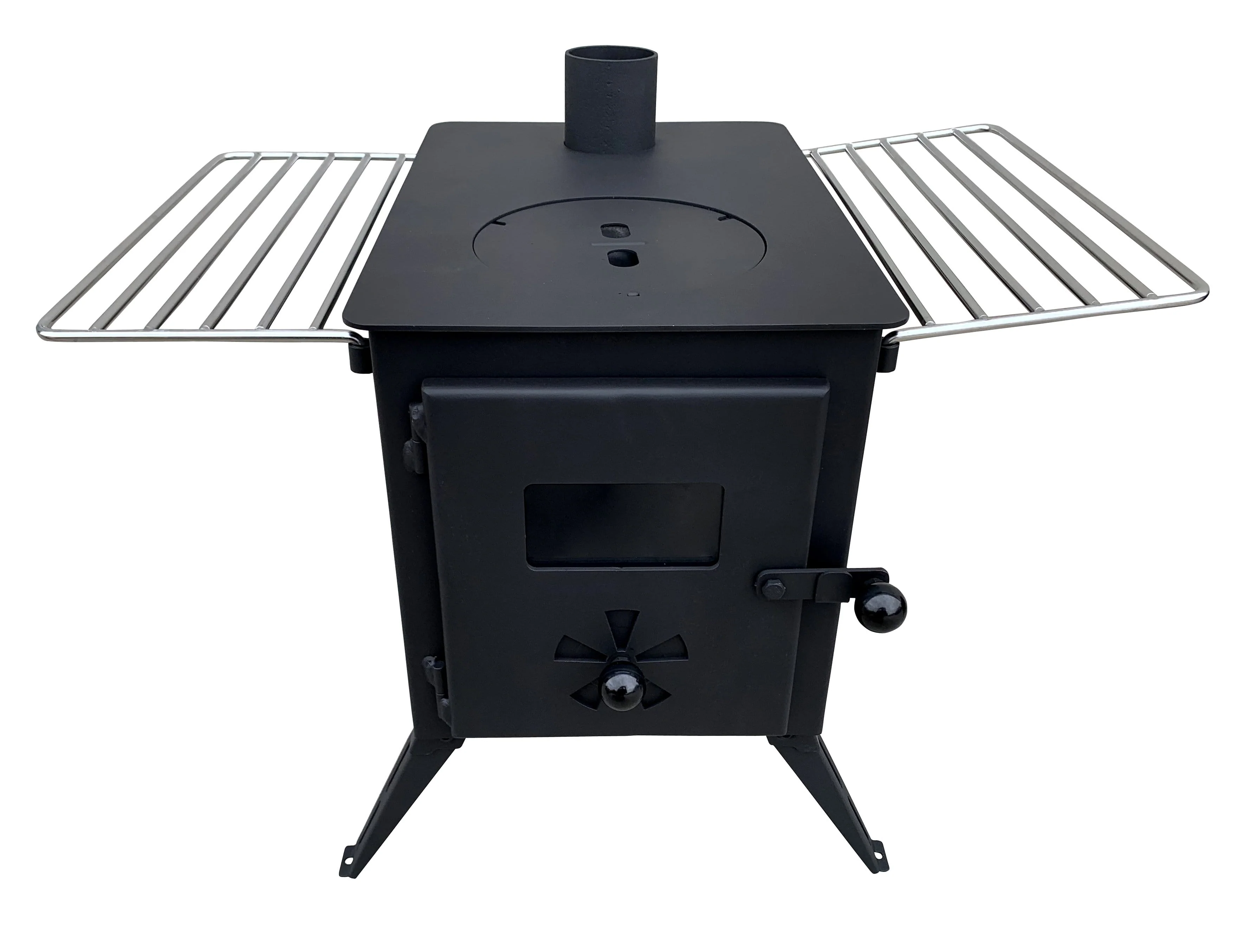 Outbacker® Firebox Portable Tent Stove & Complete 2.68m Flue Kit | 3.5kw 12kg - Image 8