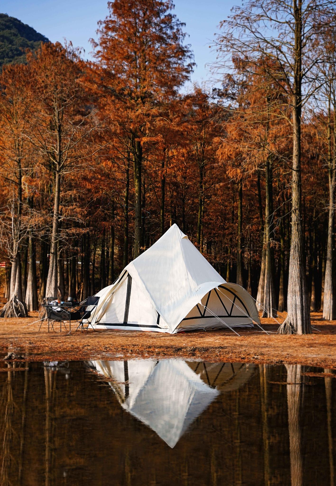 4m Tent 'Rocca' 280gsm 100% Natural Canvas - Image 3